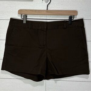 NWT LOFT Original Brown Shorts Size 10